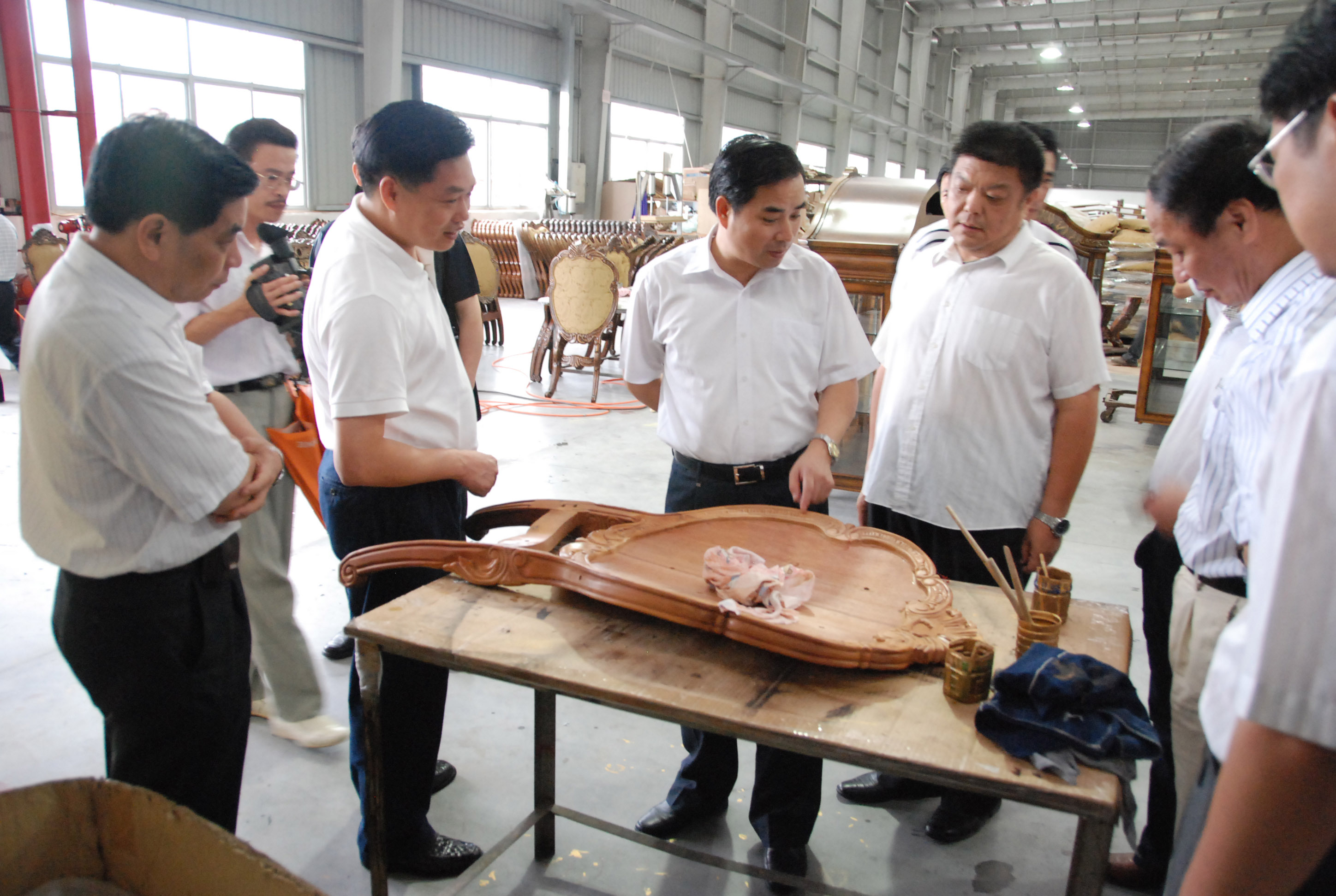 叶双瑜参观调研