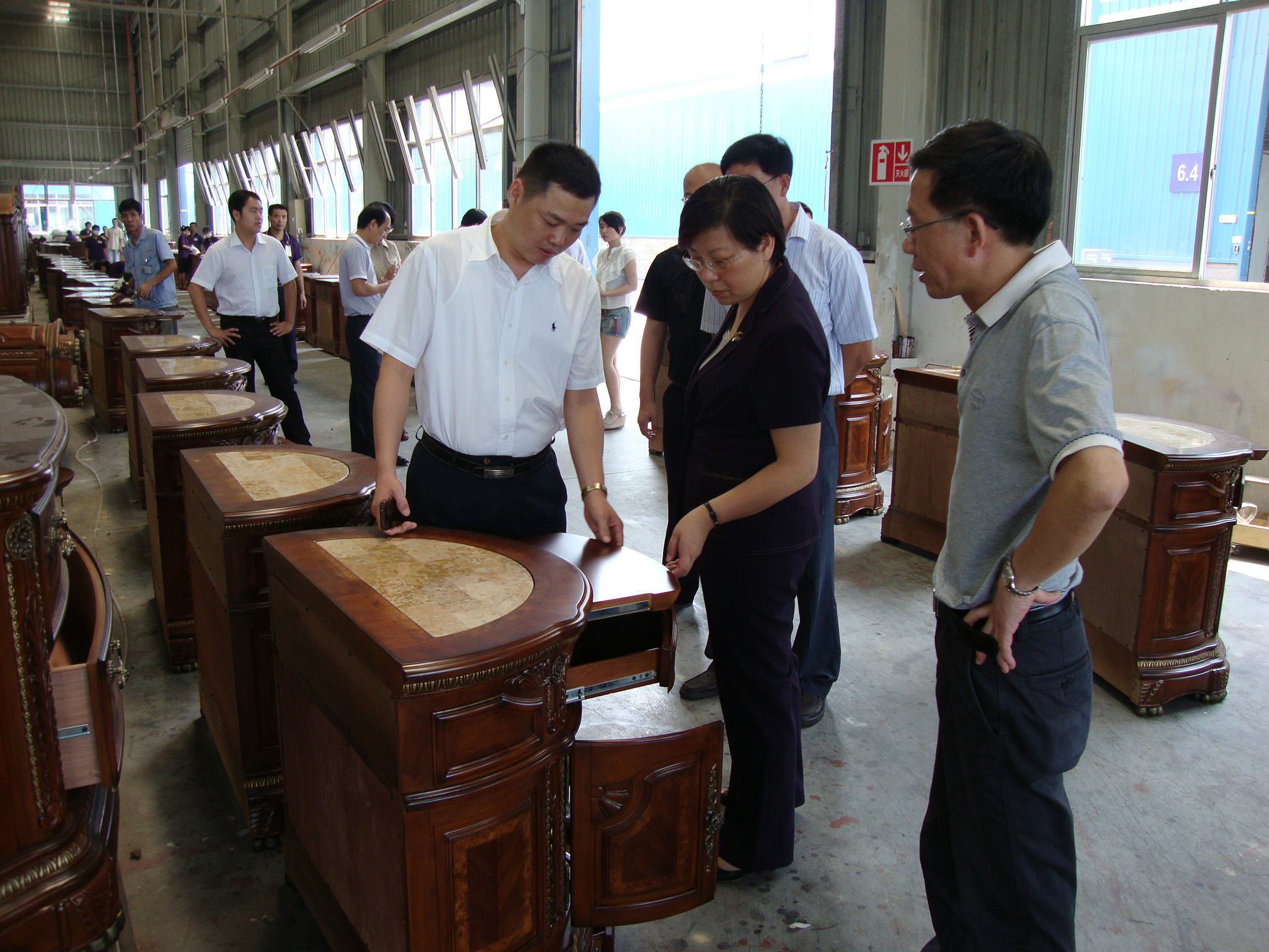 漳州市副市长 赵静 参观调研