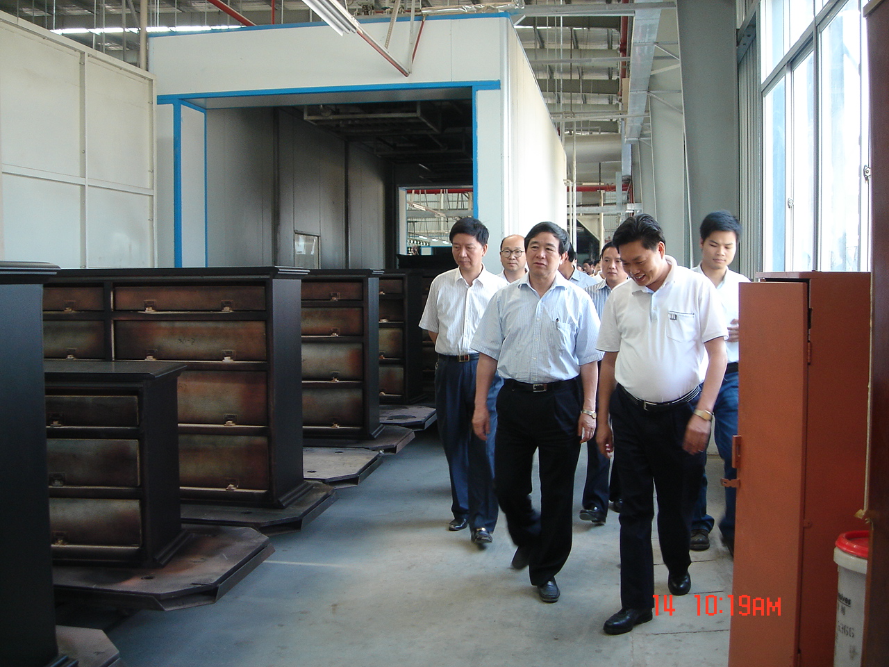 漳州市原市长 李建国 参观调研